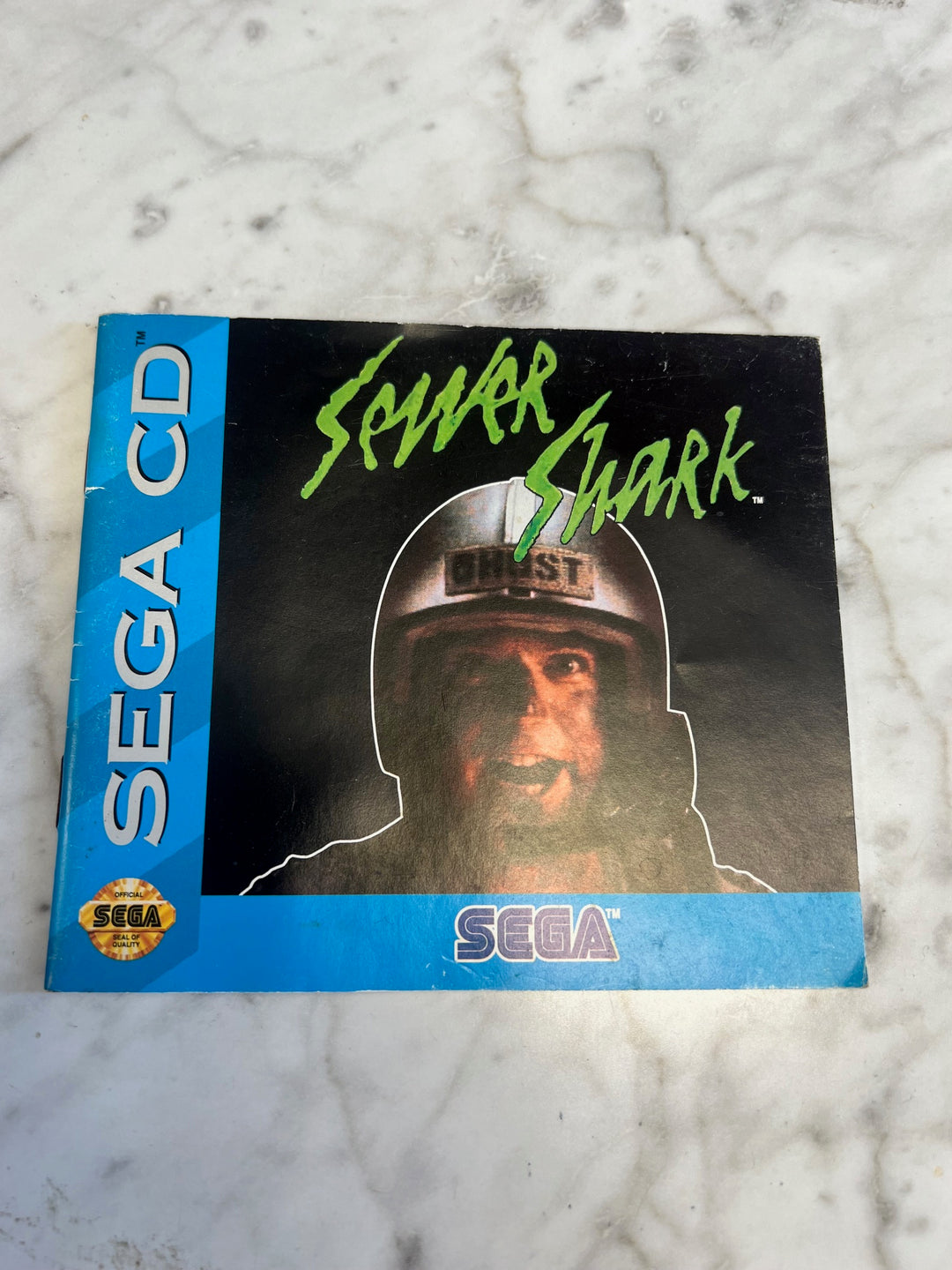 Sewer Shark for Sega CD Manual ONLY MO52725
