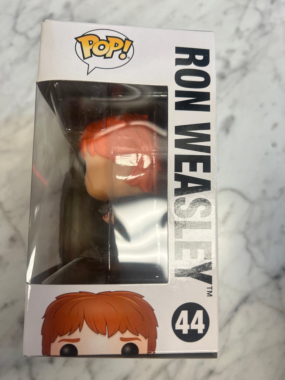 Funko POP! Harry Potter Ron Weasley with Scabbers #44 Vinyl Figure FP81224