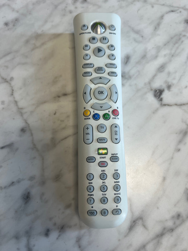 Microsoft Xbox 360 Universal Media Remote Control Official OEM Tested Working U81825
