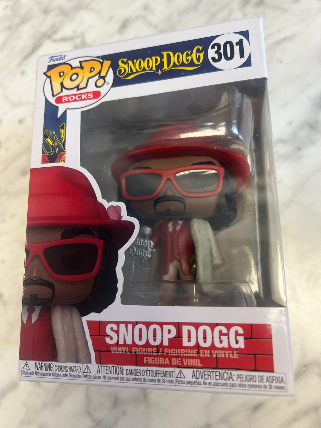 Funko Pop Rocks #301 Snoop Dogg  FP81224