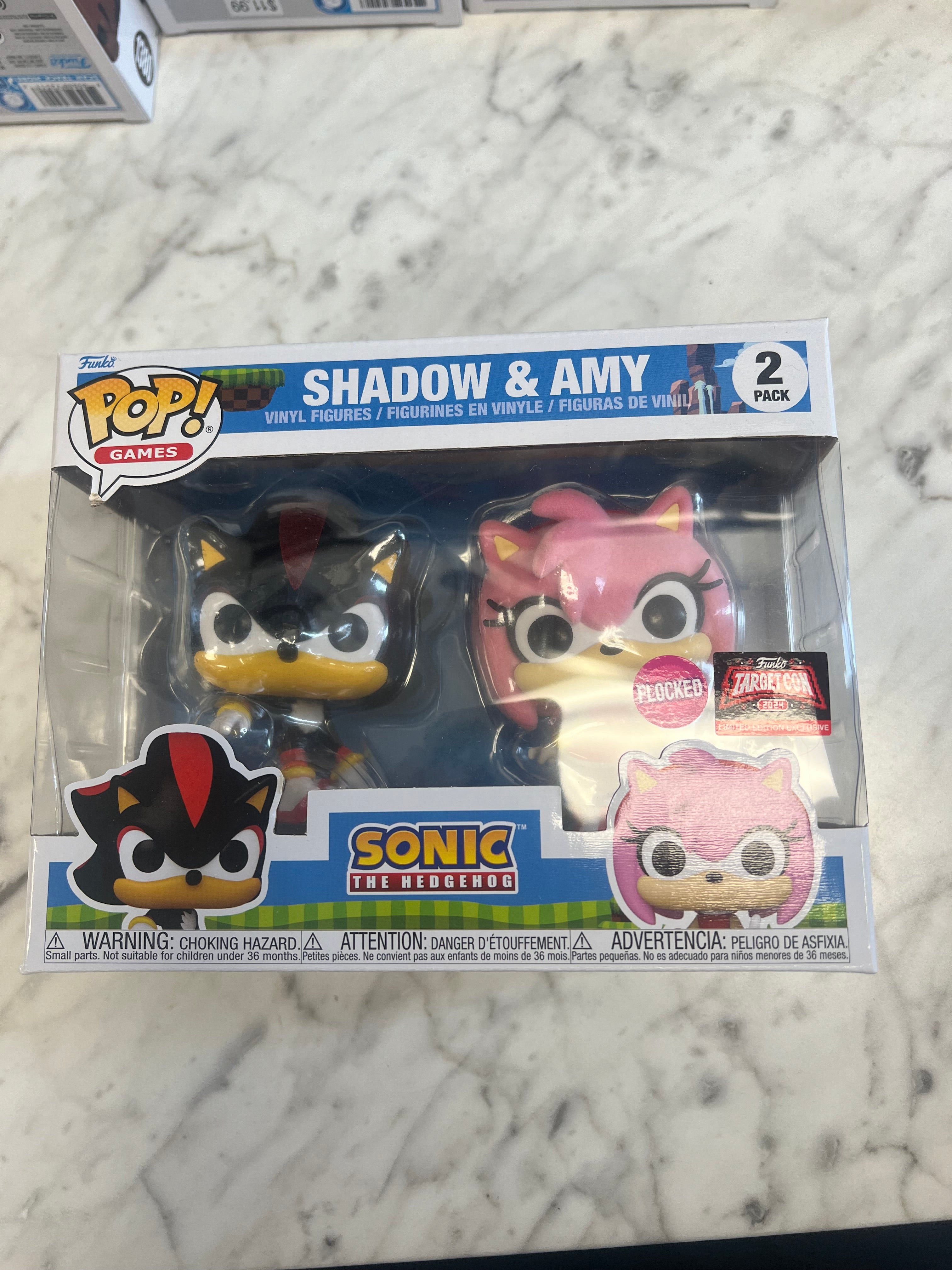 Outlet Funko Shop Exclusive Flocked Sonic Funko Pop