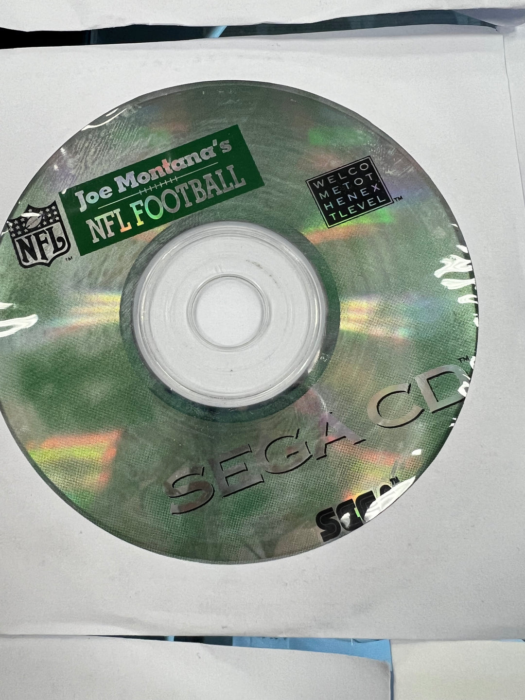 Joe Montana NFL Football for Sega CD DISC ONLY TESTED   DO11424