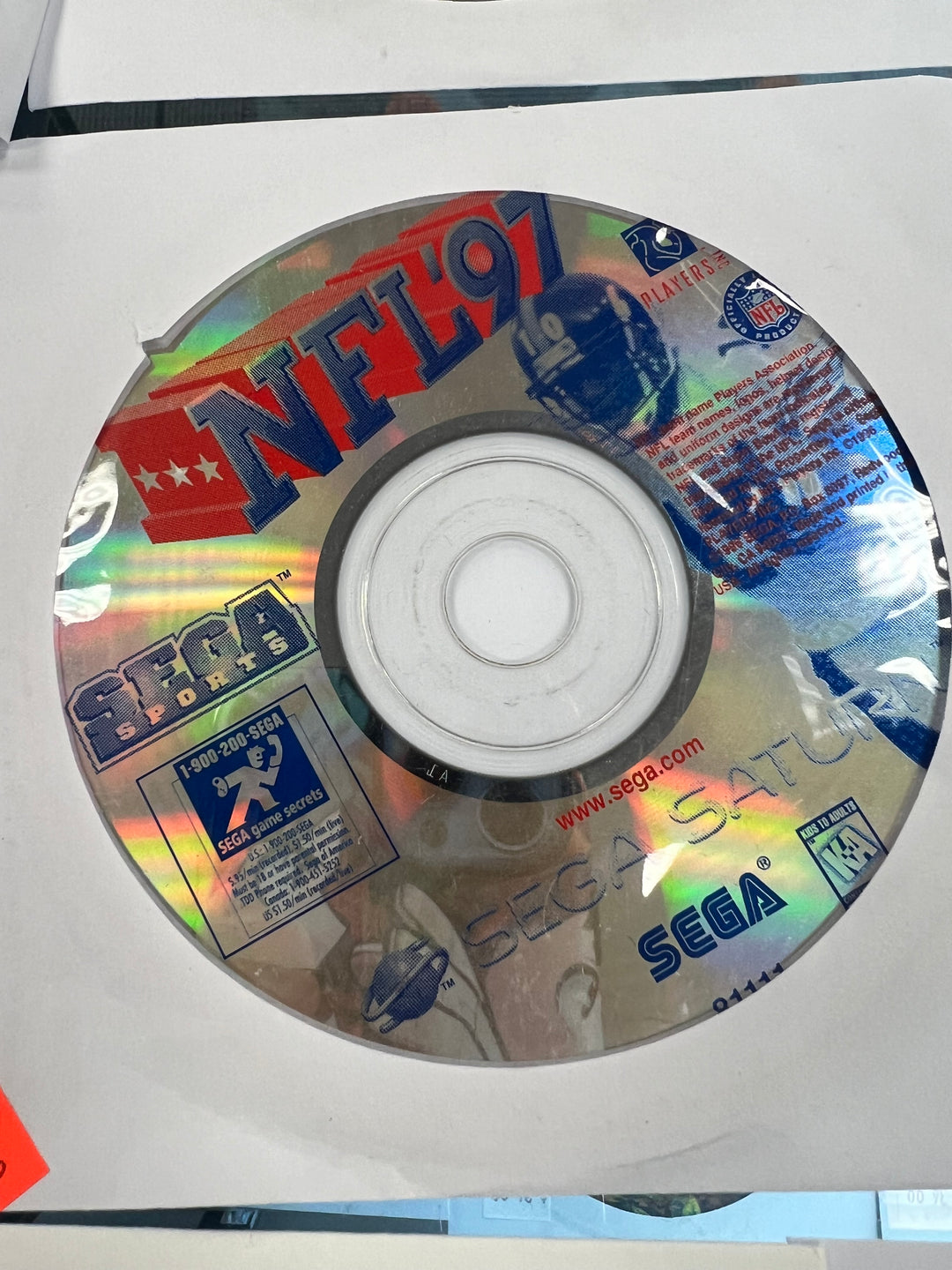 NFL 97 for Sega Saturn DISC ONLY TESTED   DO11424