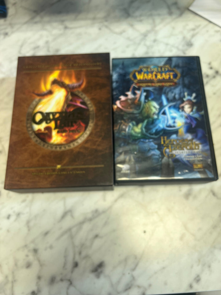 World of Warcraft Onyxia's Lair Raid Deck and Heroes of Azeroth Starter Deck U81825