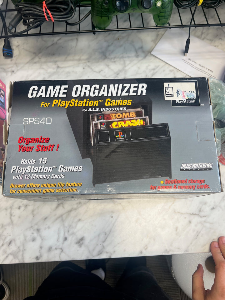 Official ALS Industries Game Organizer for Playstation PS1  SLUH-00039 U81825