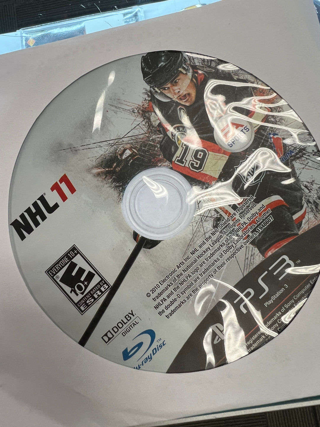 NHL 11 for Playstation 3 PS3 DISC ONLY TESTED   DO11424