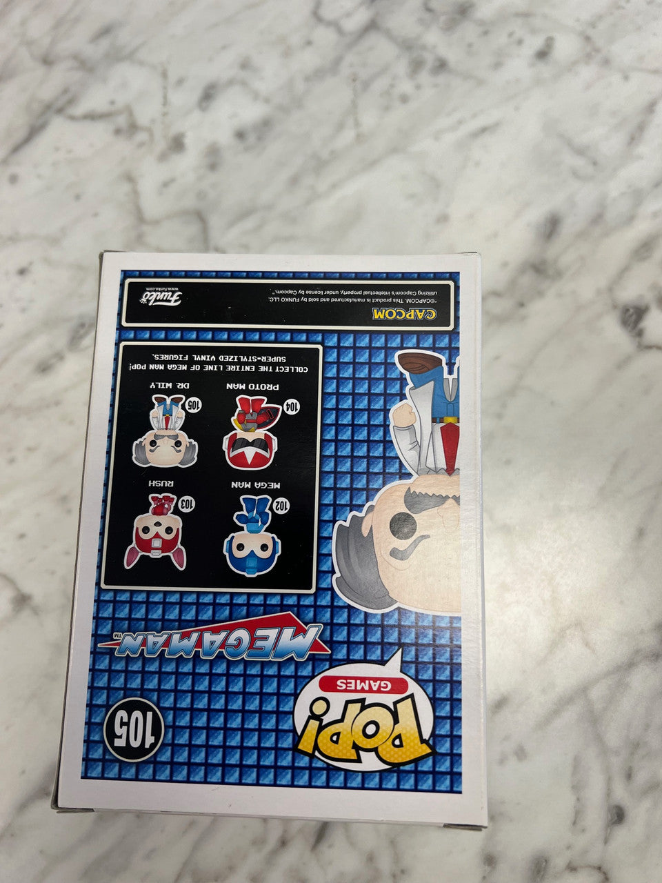 Mega Man - Figurine stylisée Dr. Wily de Funko parfaite pour les fans Mega Man - Figurine stylisée Dr. Wily de Funko parfaite pour les fans