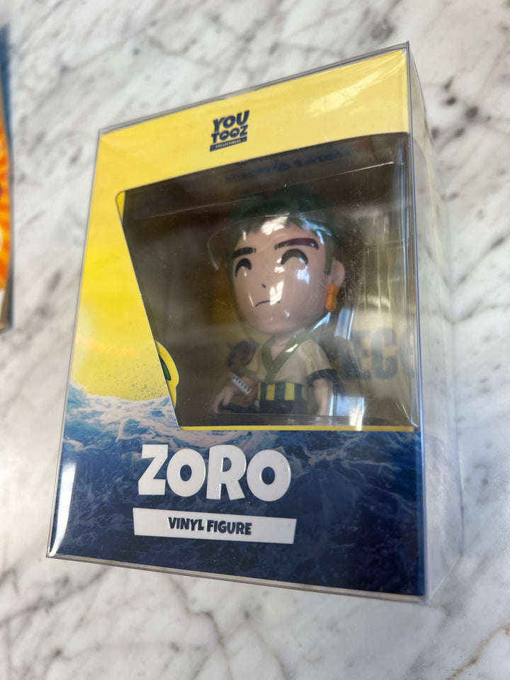 Youtooz You Tooz Zoro from One Piece Netflix Figure Brand New in protector