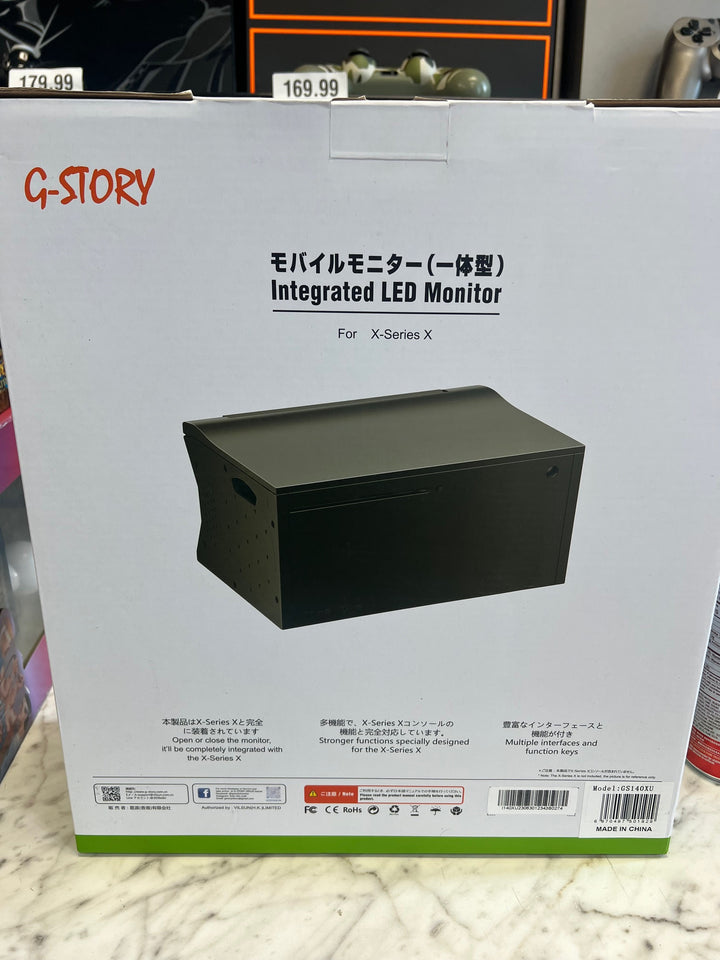Xbox Series X Integrated LED Monitor Attaches to Game Console U81825