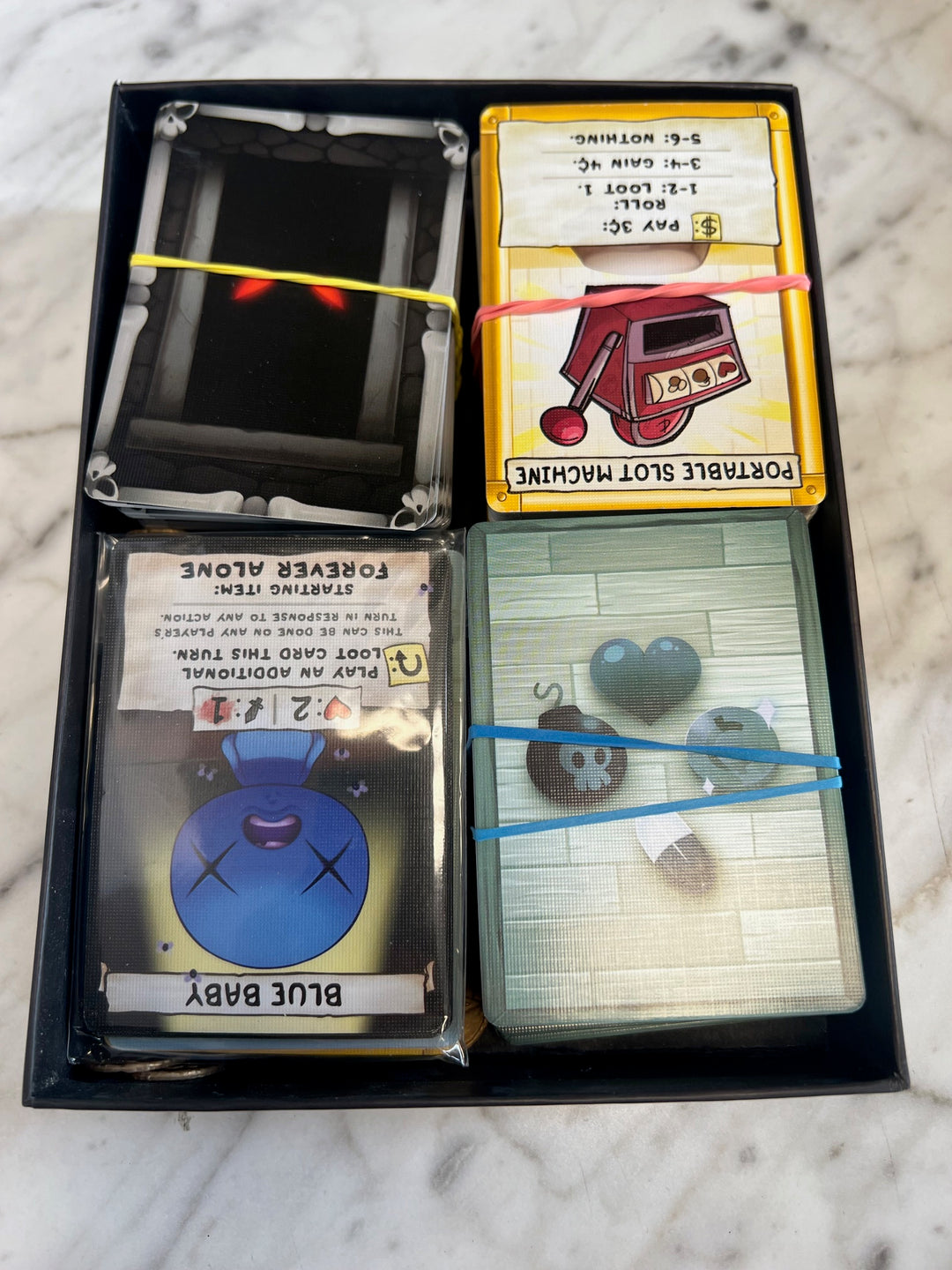 The Binding of Isaac Four Souls Board Card Game Used Complete U81825