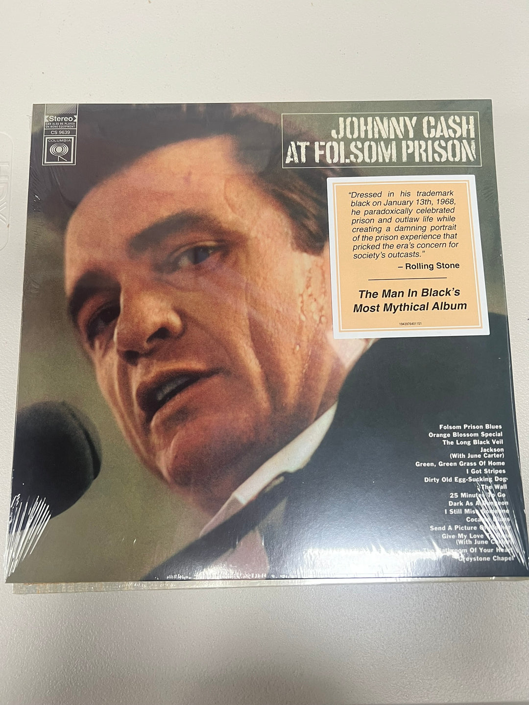 Johnny Cash - At Folsom Prison LP Vinyl Record (NEW) NVR51726