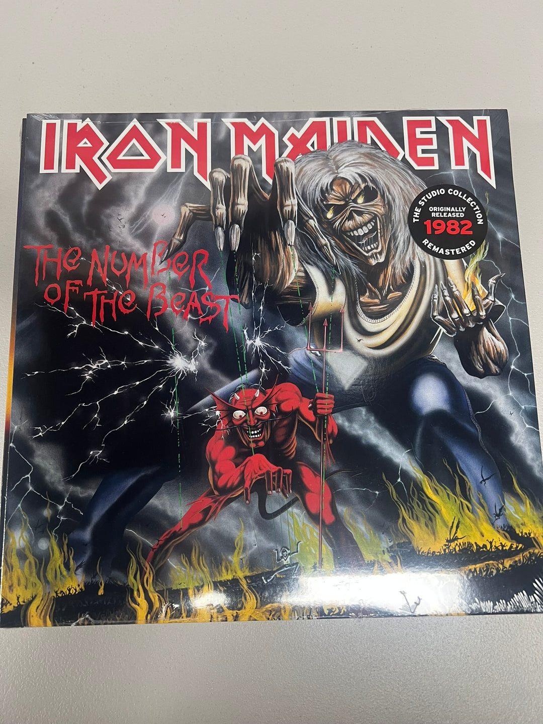 Iron Maiden - The Number of the Beast LP 180 Gram Vinyl Record (NEW) NVR51726