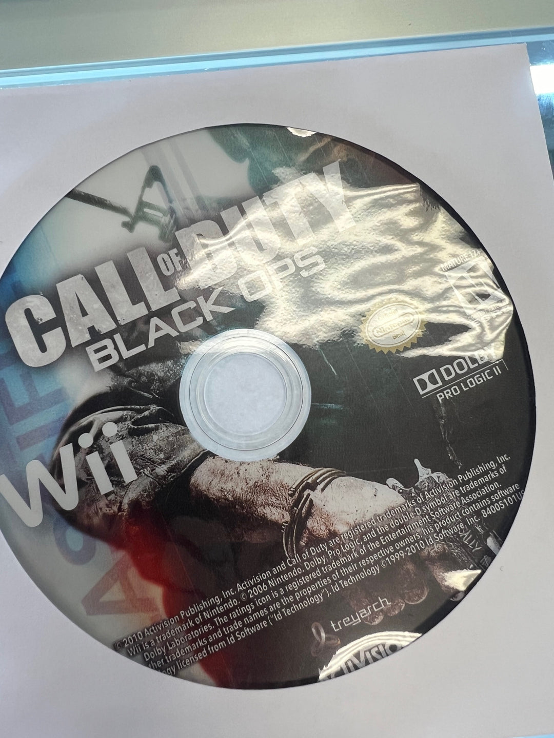 Call of Duty Black Ops for Nintendo Wii DISC ONLY TESTED   DO11524