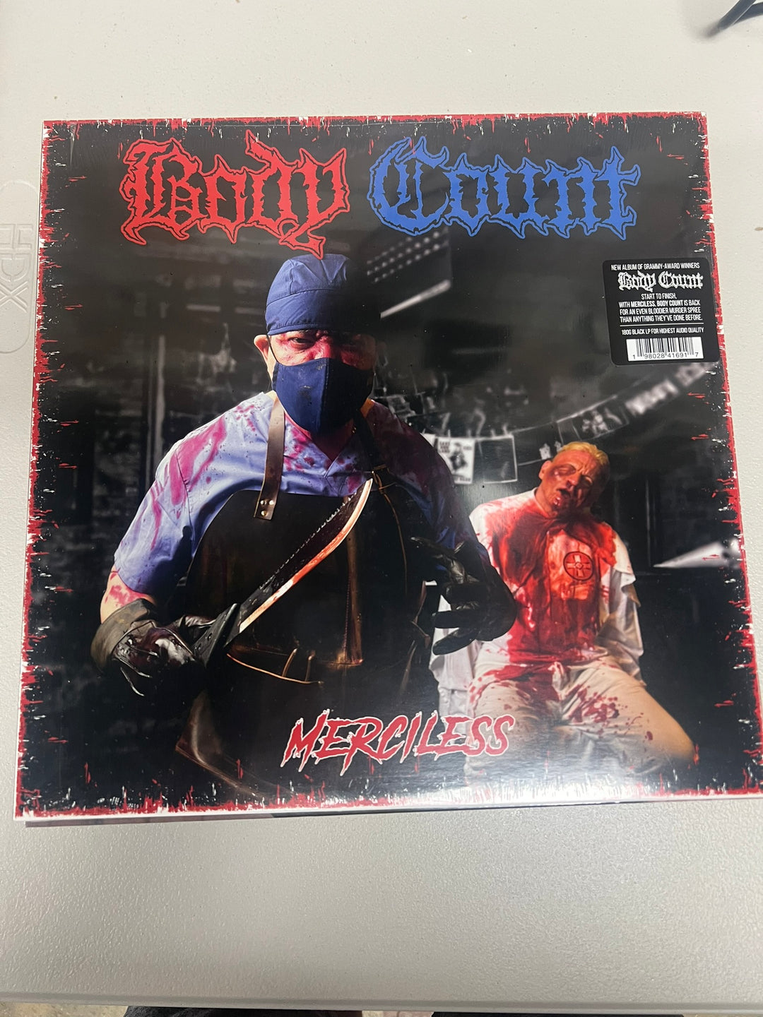 Body Count (Ice-T David Gilmour) - Merciless 180 Gram Vinyl Record (NEW) NVR51726