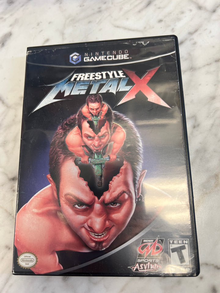 Freestyle Metal X Nintendo Gamecube Case and manual Only DU81224