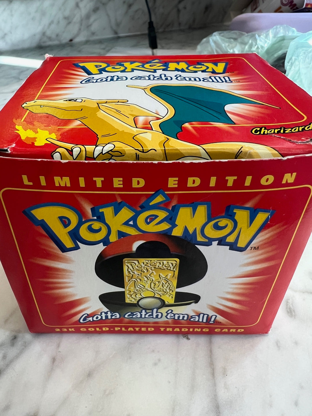 Lot of 6 1999 Pokémon 23k Gold Plated Trading Card Pokeball Burger King U81825