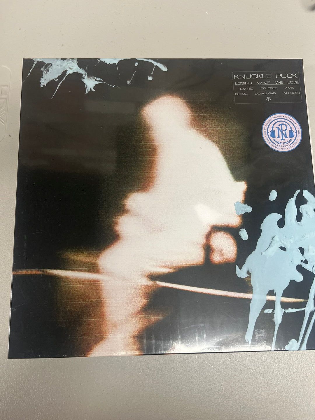 Knuckle Puck - Losing What We Love (Half Baby Pink, Half Baby Blue) Vinyl Record (NEW) NVR51726