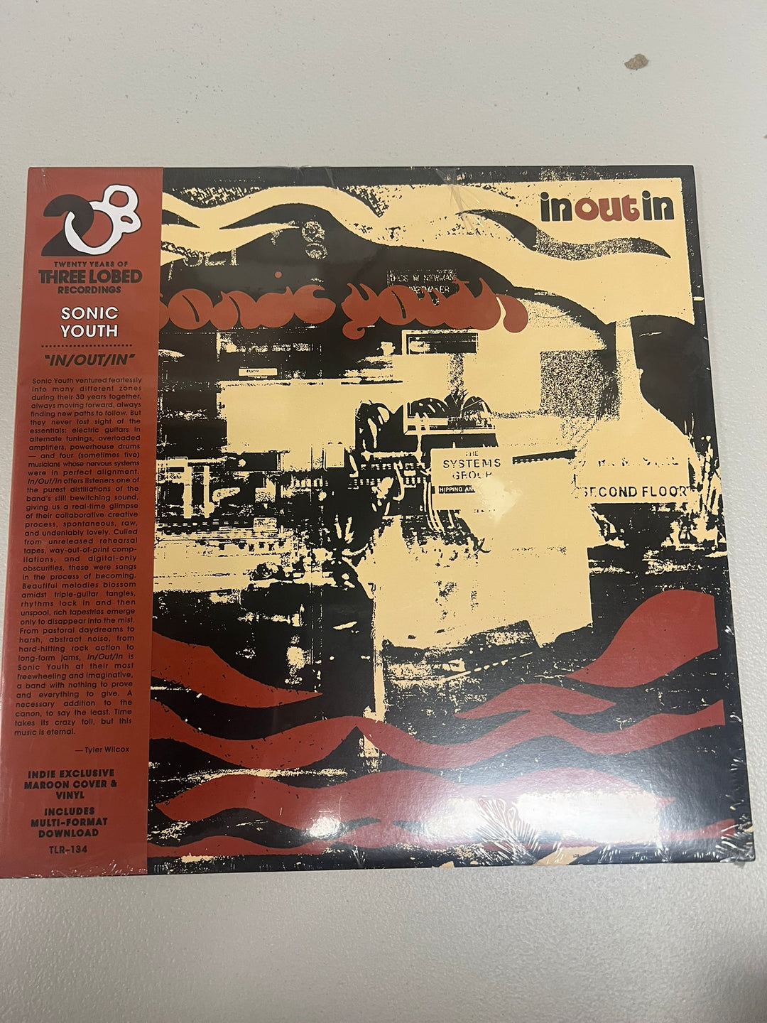 Sonic Youth - In/Out/In (Maroon / Alt Art) LP Vinyl Record (NEW) NVR51726