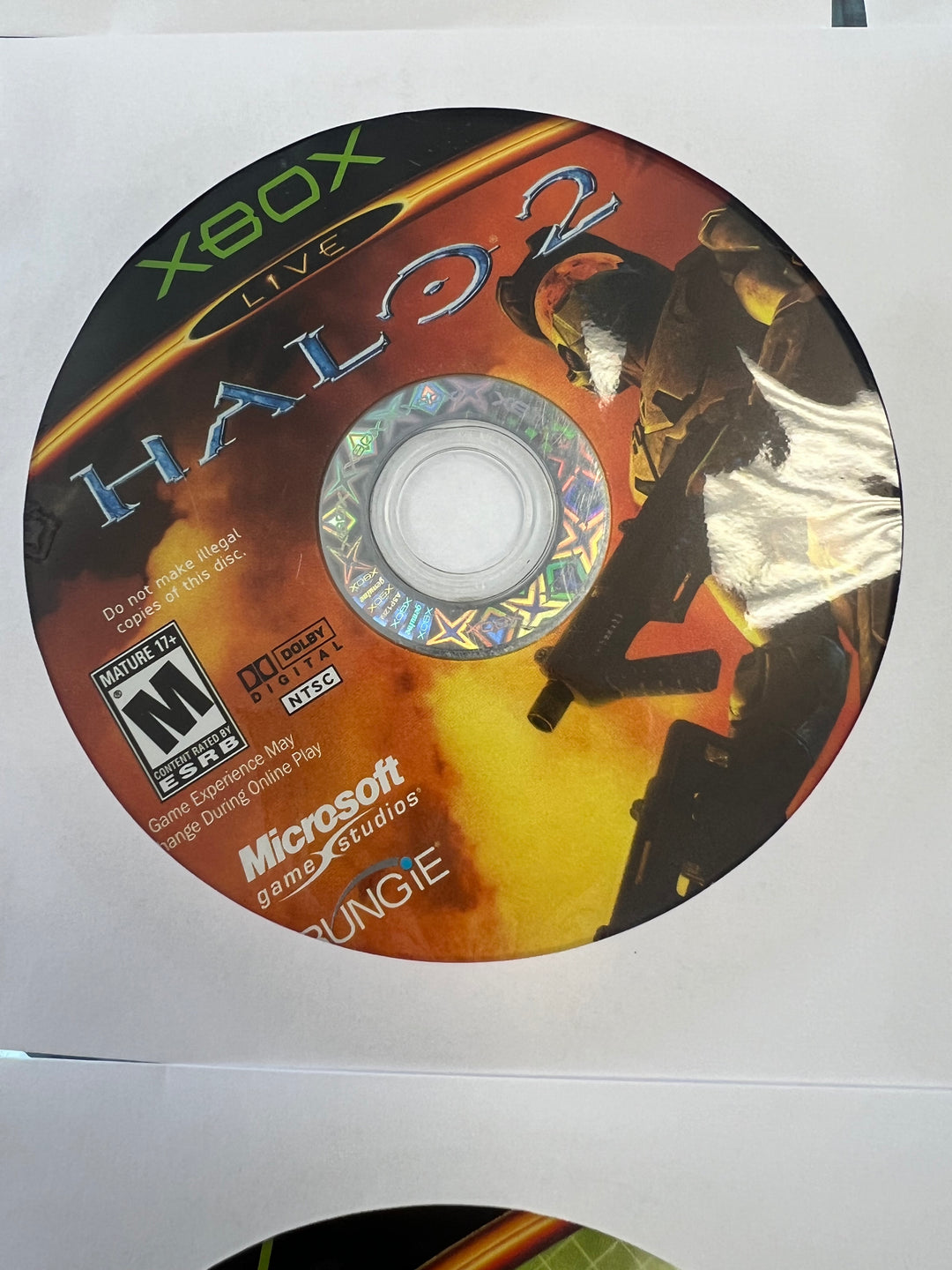 Halo 2 for Original Microsoft Xbox DISC ONLY TESTED   DO11524