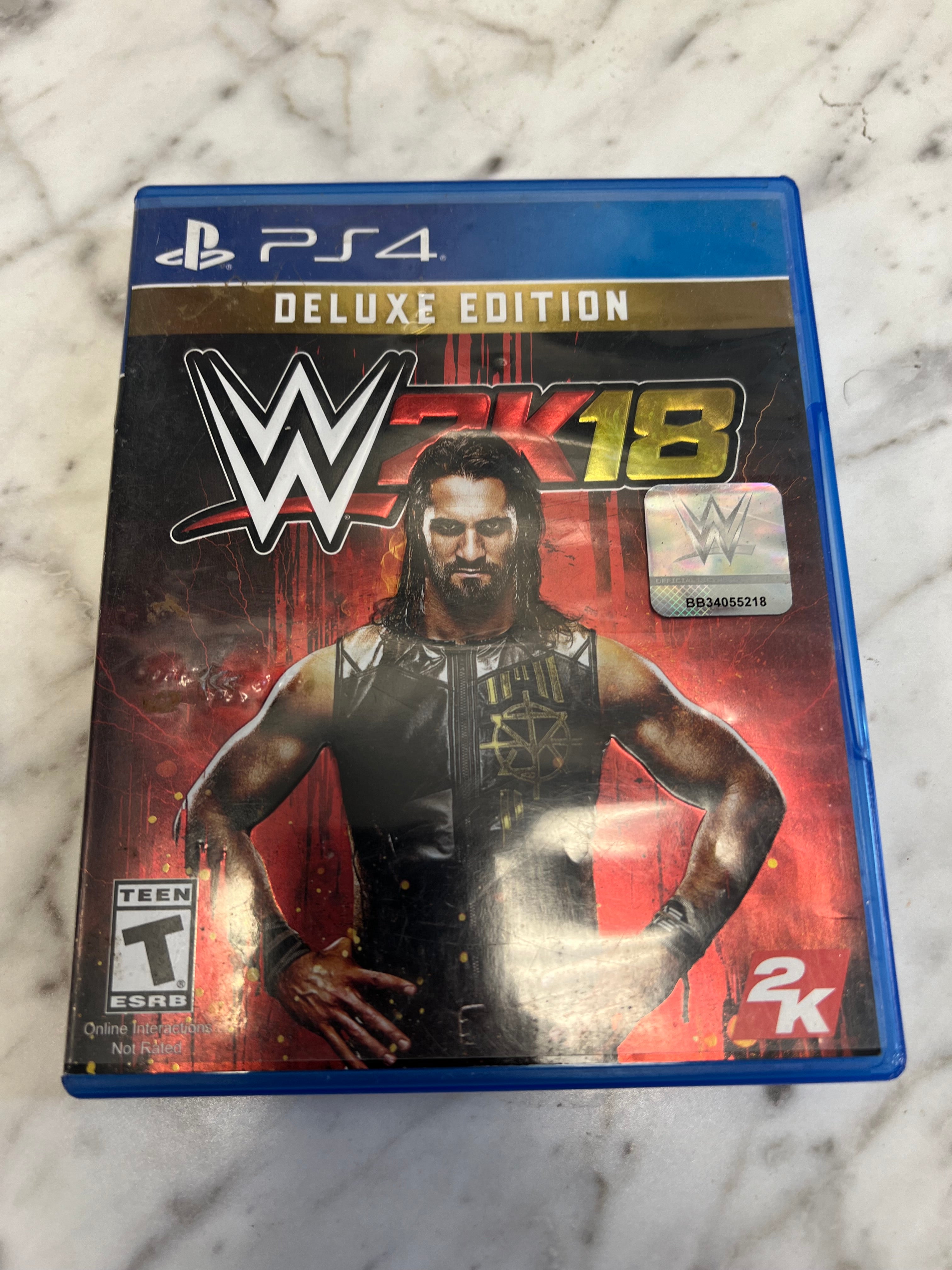 WWE 2K18 for Playstation 4 PS4 Case Only DU81224 – Core Gaming