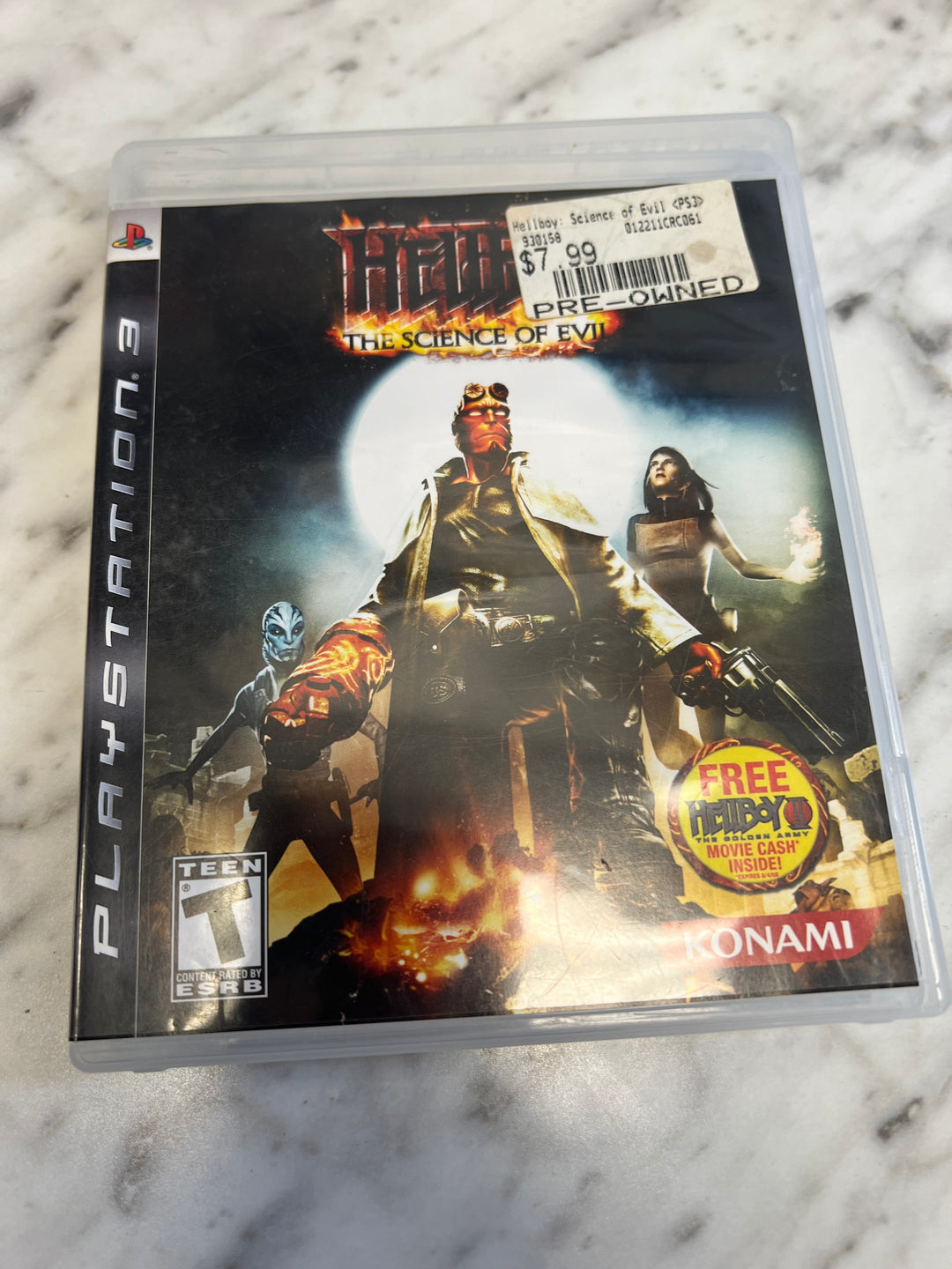 Hellboy The Science of Evil for Playstation 3 PS3 Case Only DU81224