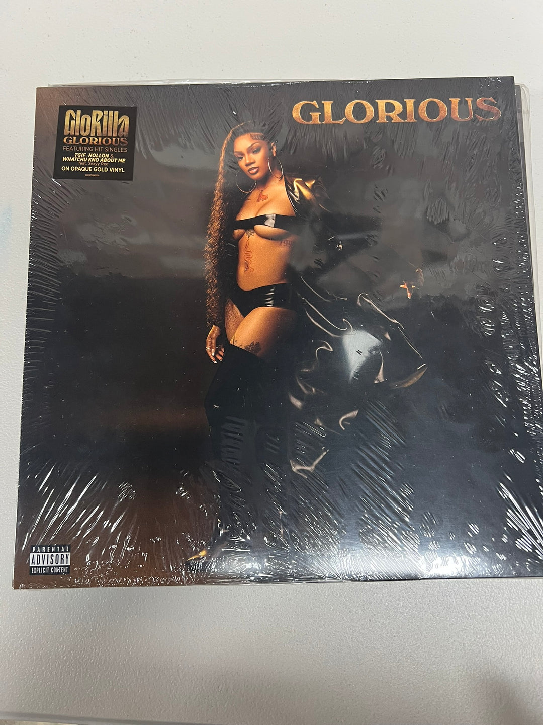 Glorilla - Glorious Opaque Gold Vinyl Record (NEW) NVR51726