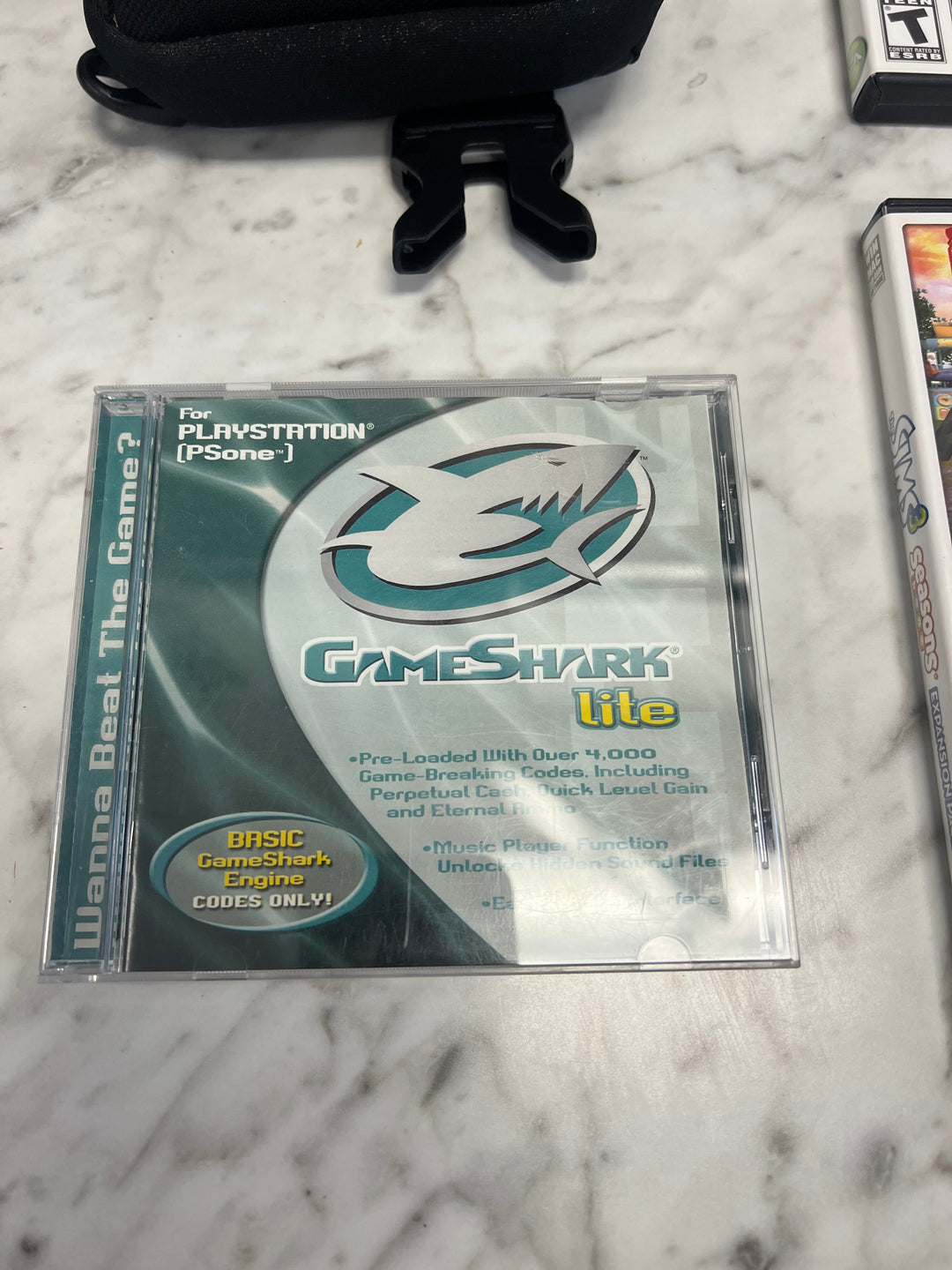 GameShark Lite for PlayStation 1 PS1 Ps One Disc CIB   U81224