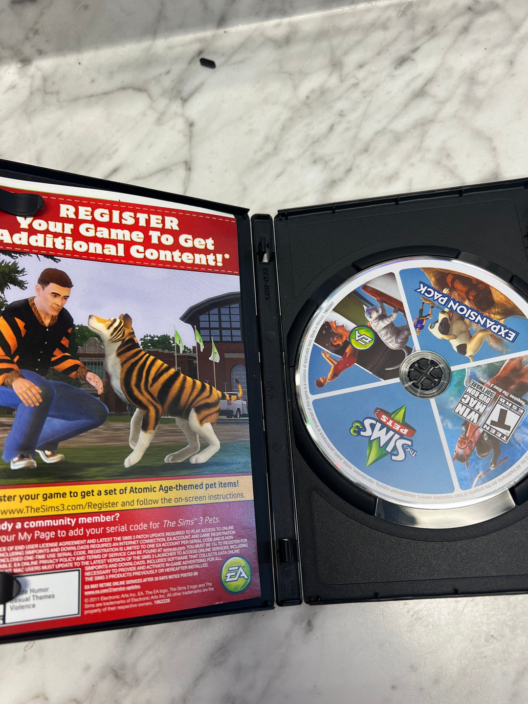 The Sims 3 Pets Expansion Pack PC MAC DVD-ROM U81224