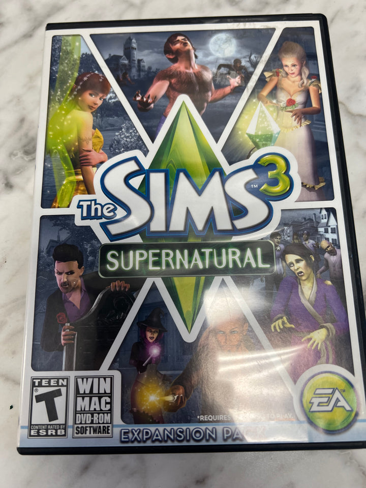 The Sims 3 Supernatural Expansion Pack PC MAC DVD-ROM U81224