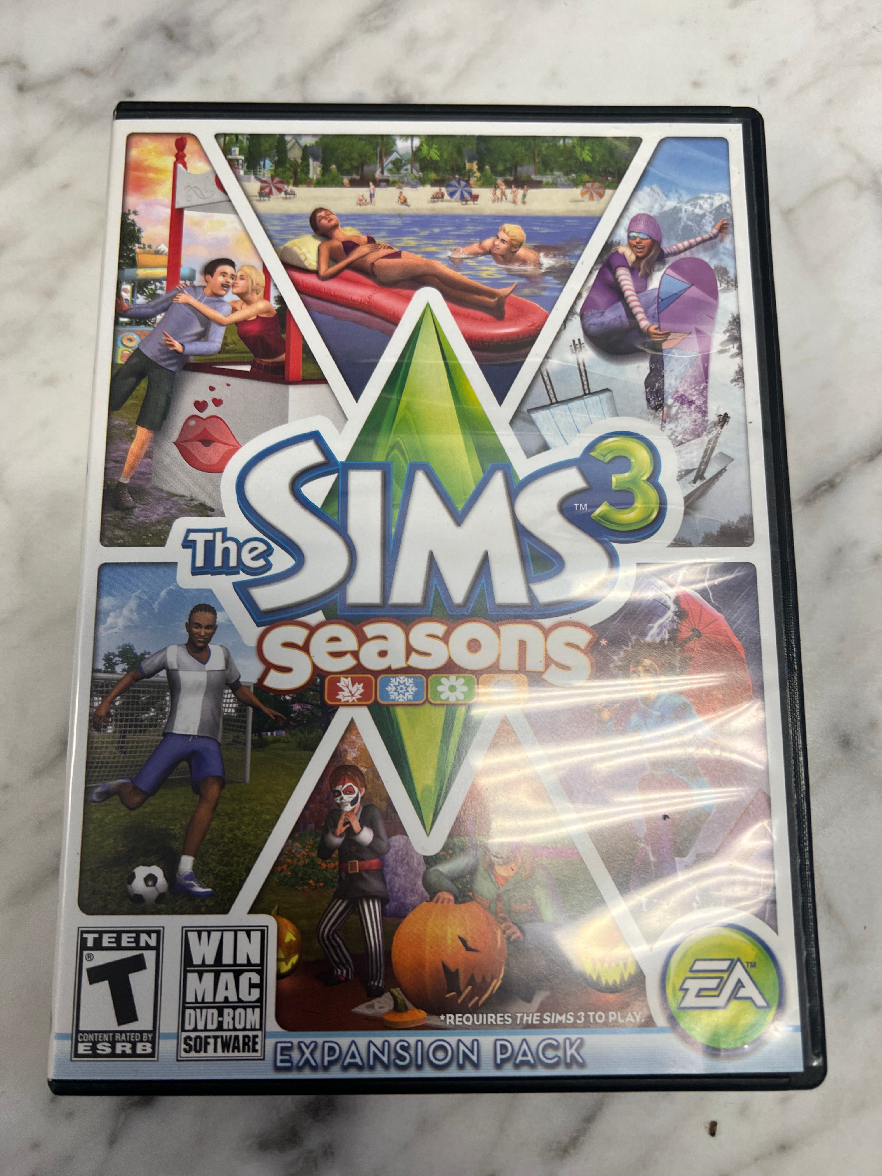 The Sims 3 Seasons Expansion Pack PC MAC DVD-ROM U81224 – Core Gaming