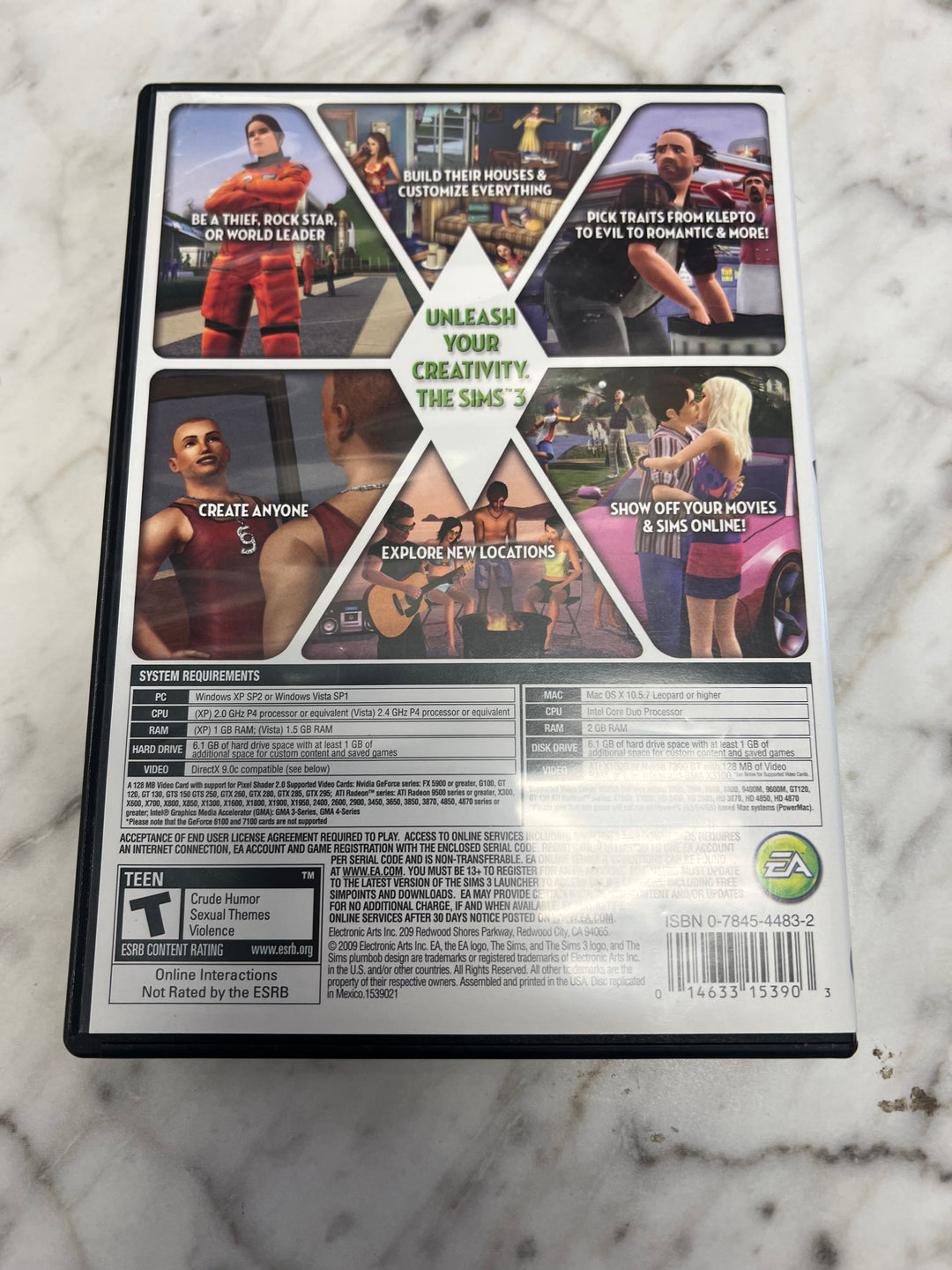 The Sims 3 PC MAC DVD-ROM U81224