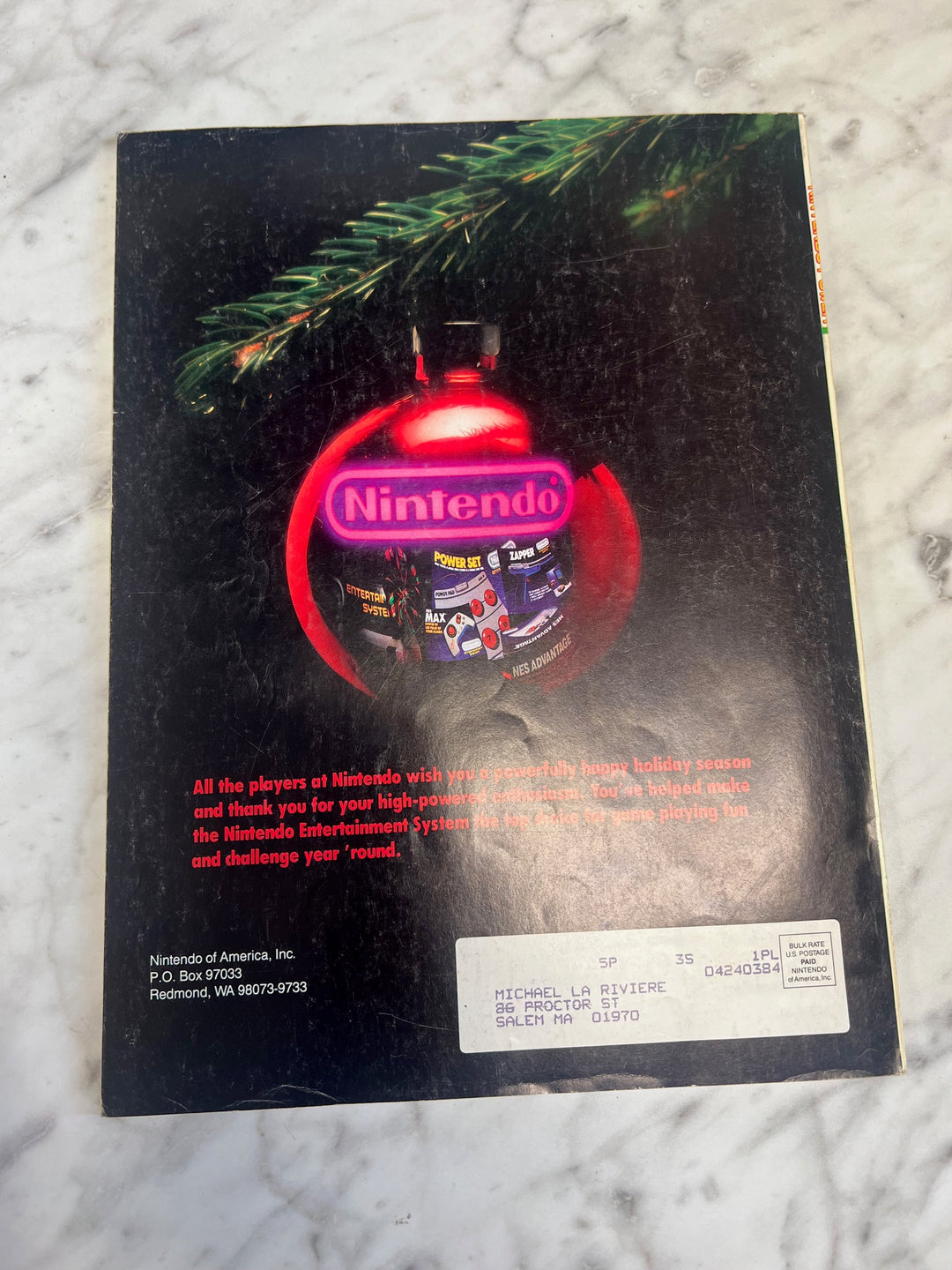 Nintendo Power Volume 3 November December 1988 w/ Poster  NP82025