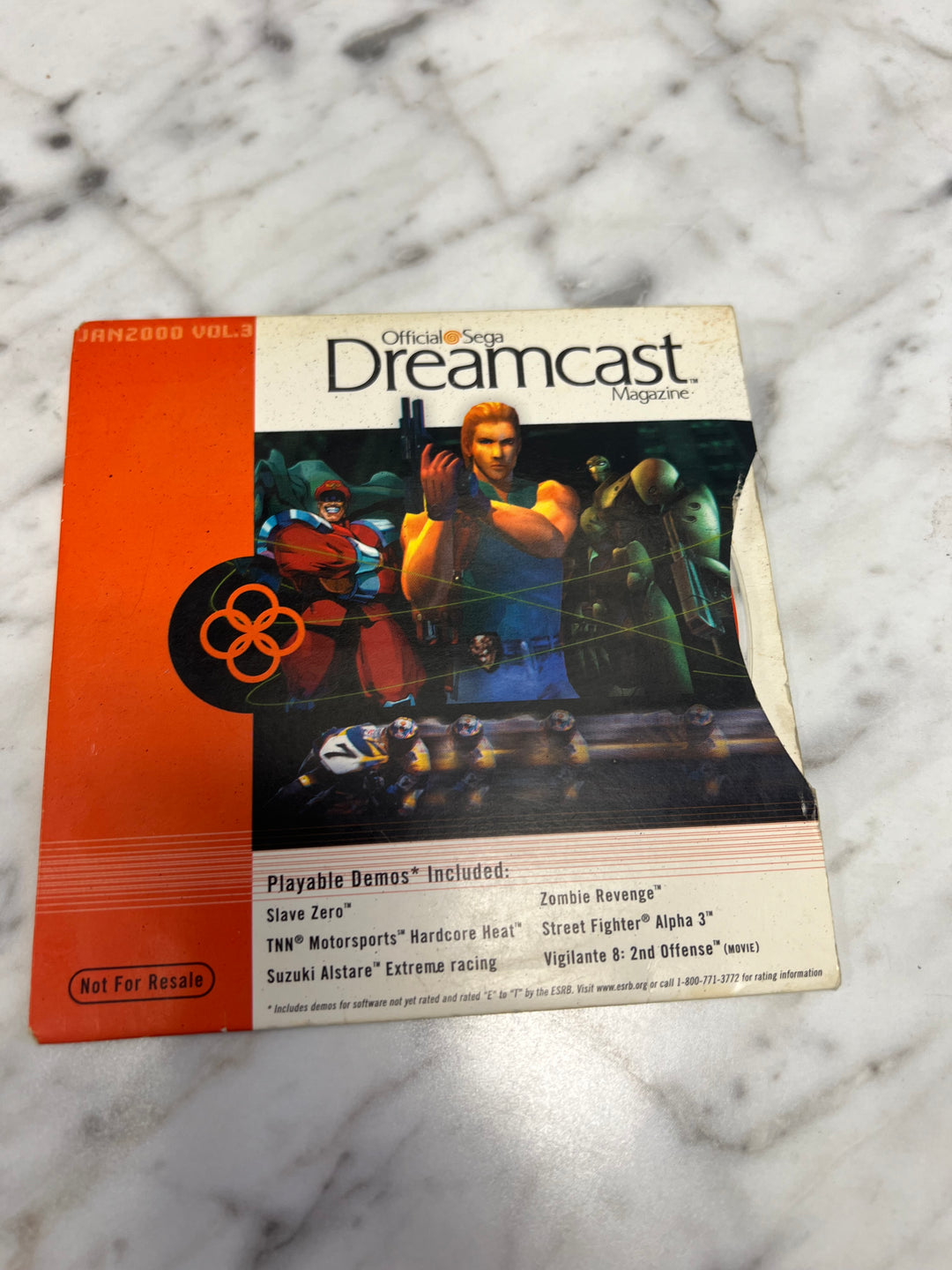 Official Dreamcast Magazine Demo Disc Jan 2000 Vol 3   U81224