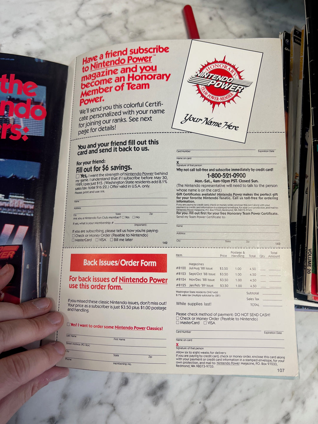 Nintendo Power Volume 5 March April 1989 Ninja Gaiden w/ Poster  NP82025