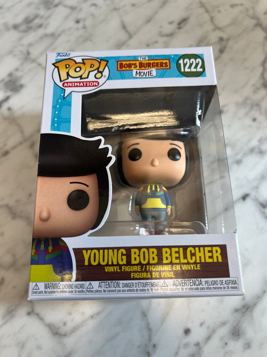 Funko POP! Animation -Bob's Burgers Vinyl Figure -YOUNG BOB BELCHER #1222  FN81324