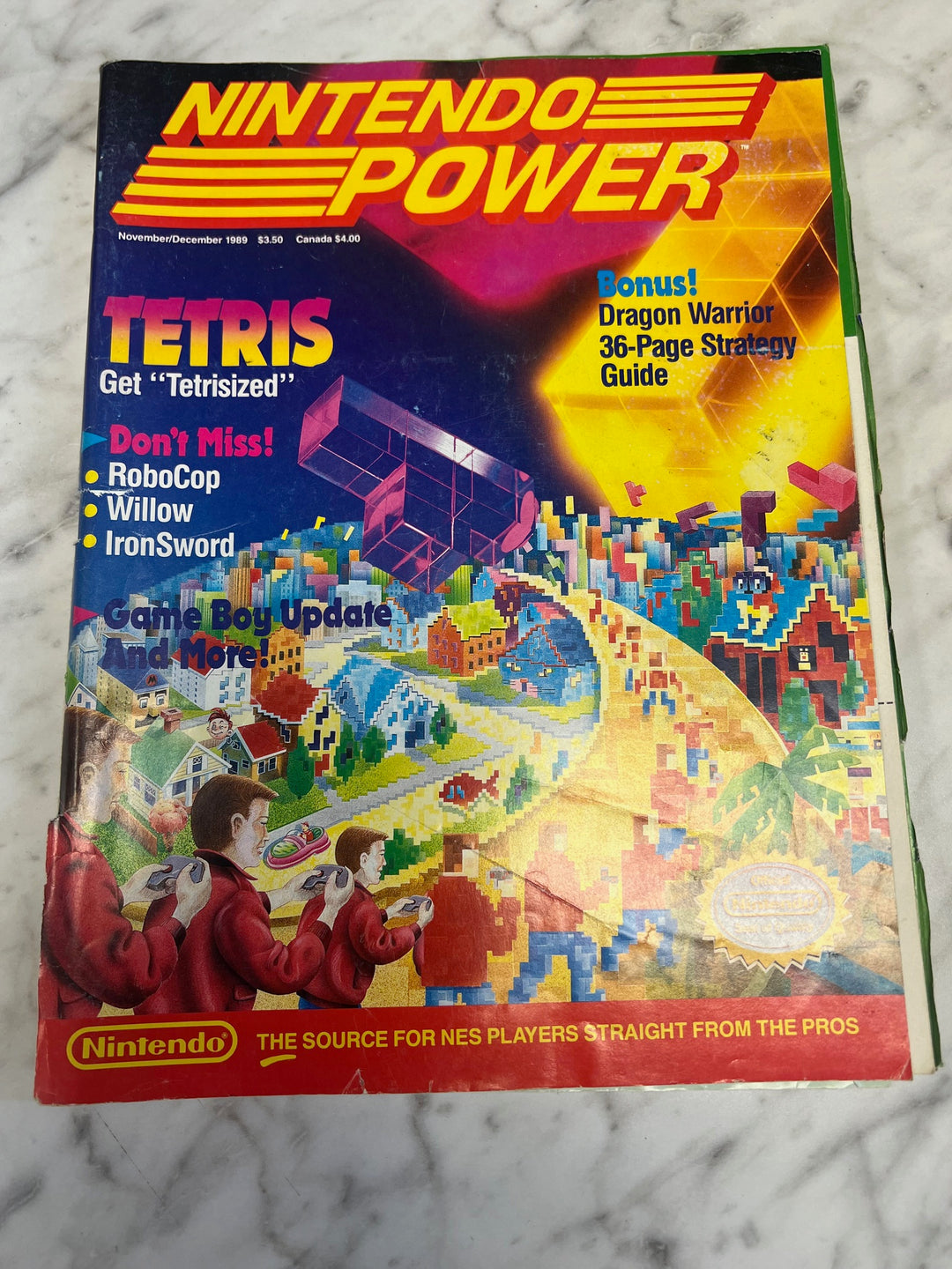 Nintendo Power Volume 9 November December 1989 w/ insert no poster  RP82025