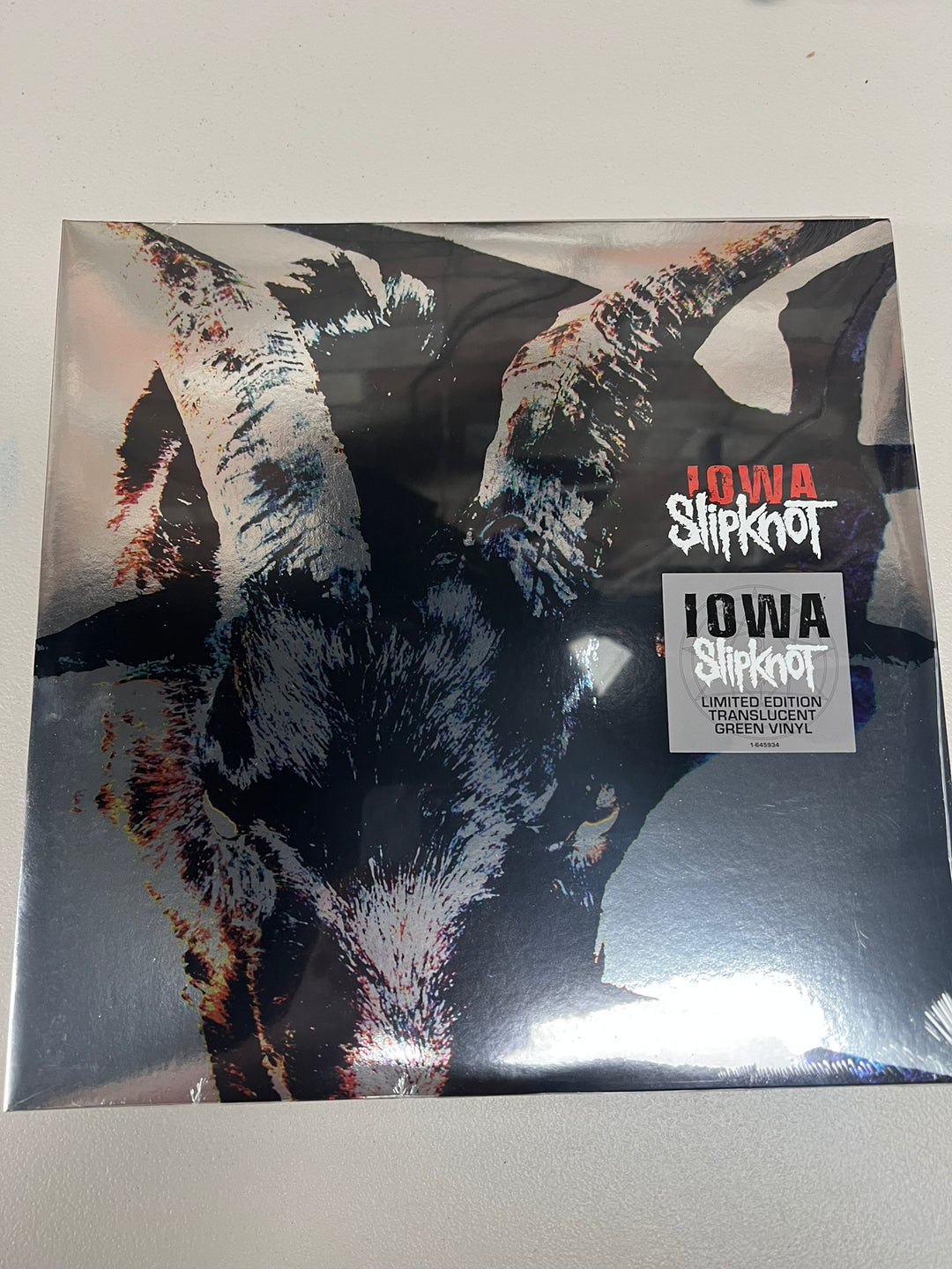 Slipknot - Iowa Translucent Green Vinyl Record (NEW) NVR51726