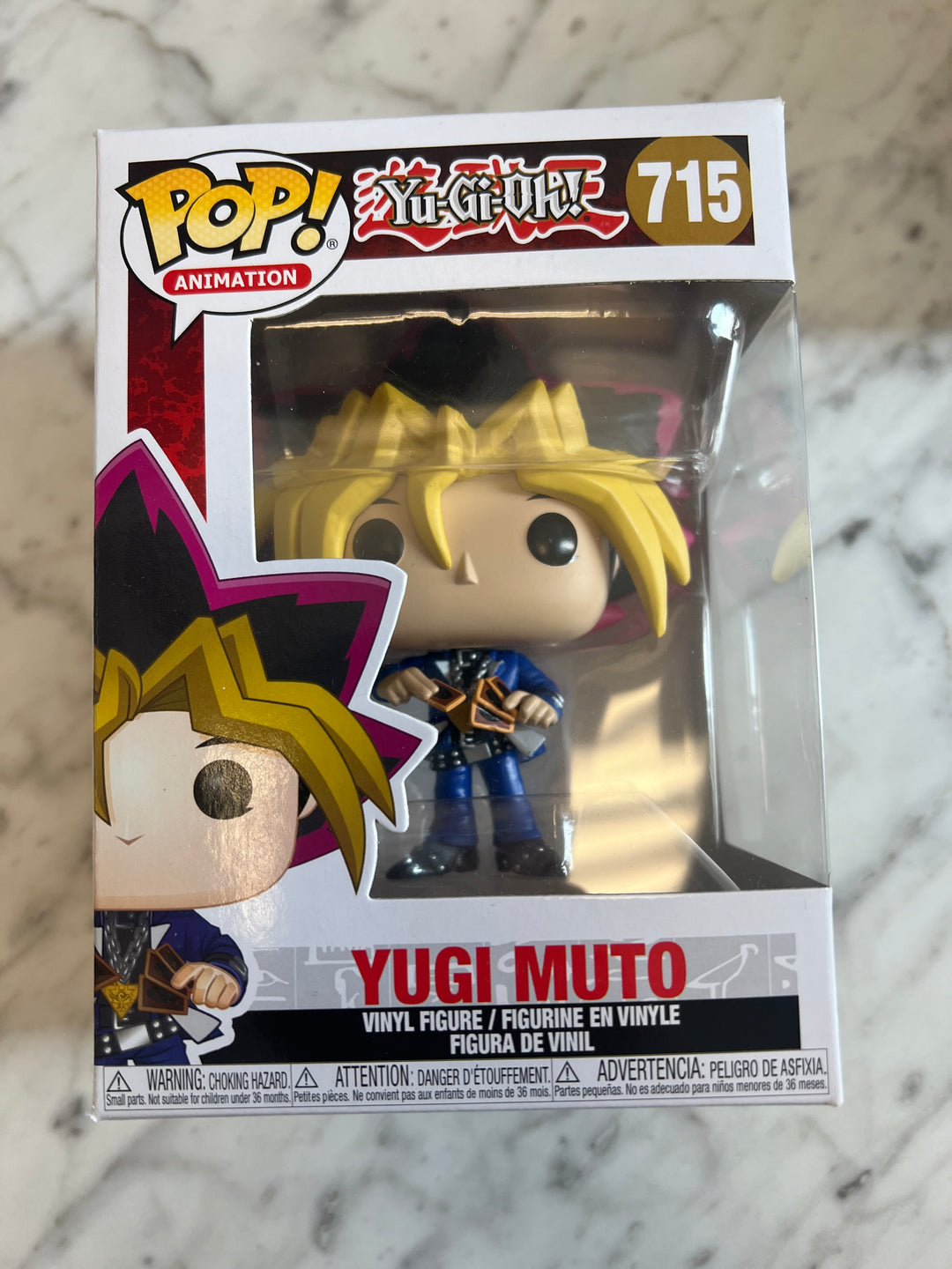 Funko Pop Animation Yu-Gi-Oh! Yugi Muto #715 Anime Vinyl Toy Figure Damaged Box  FN81324