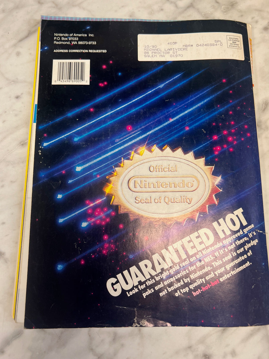 Nintendo Power Volume 11 March April 1990 Super Mario Bros 3 NO POSTER  NP82025