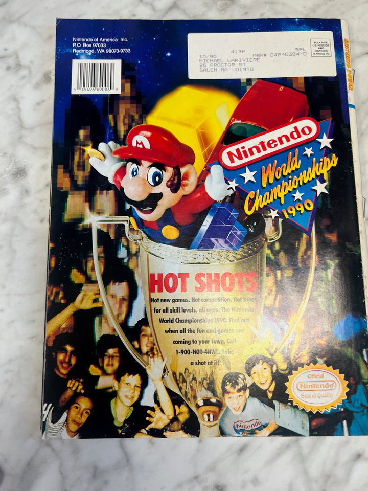 Nintendo Power Volume 12 May June 1990 Super C Classified Info but NO POSTER  NP82025