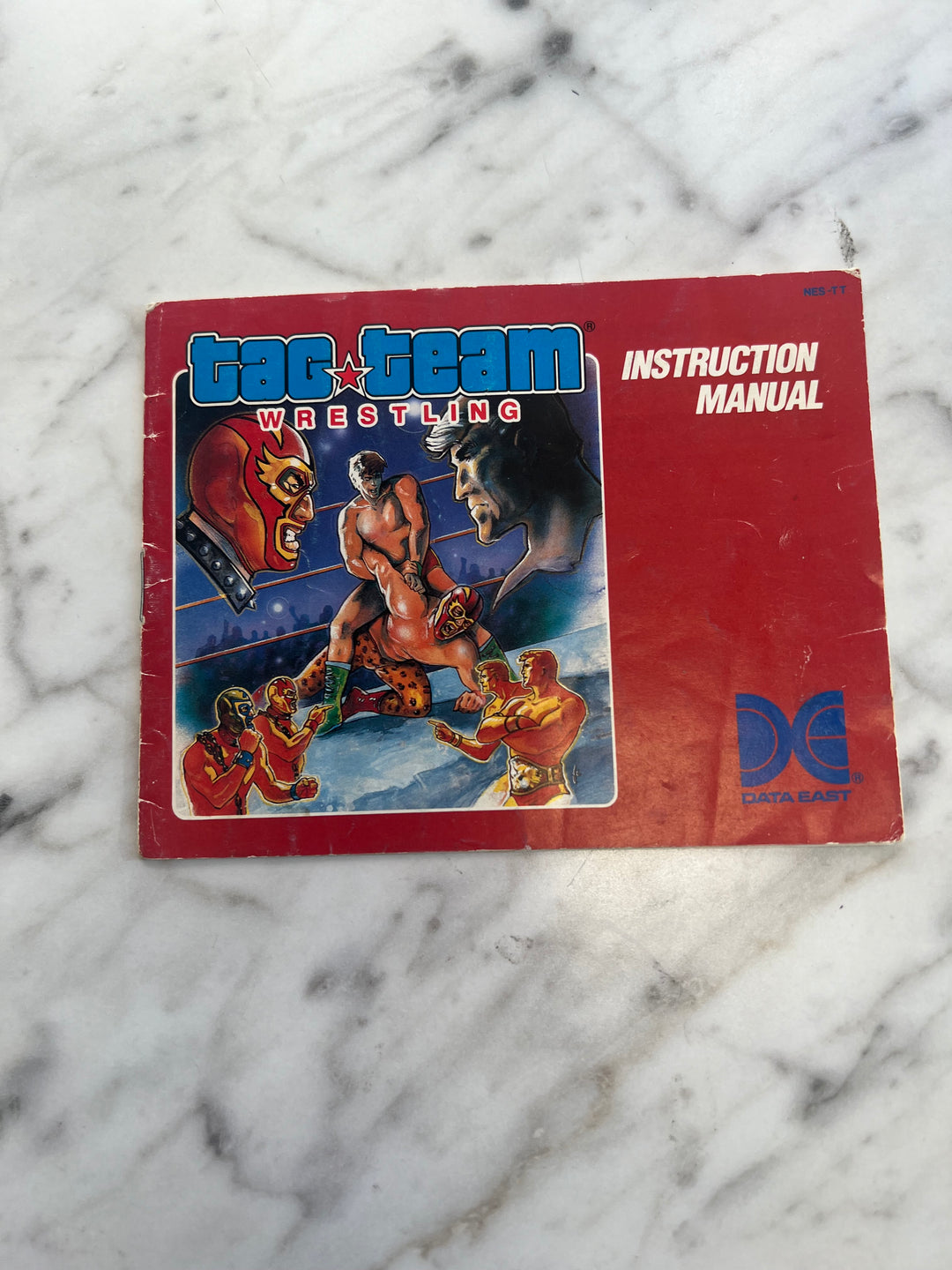 Tag Team Wrestling NES Original Nintendo Manual ONLY  MO11524