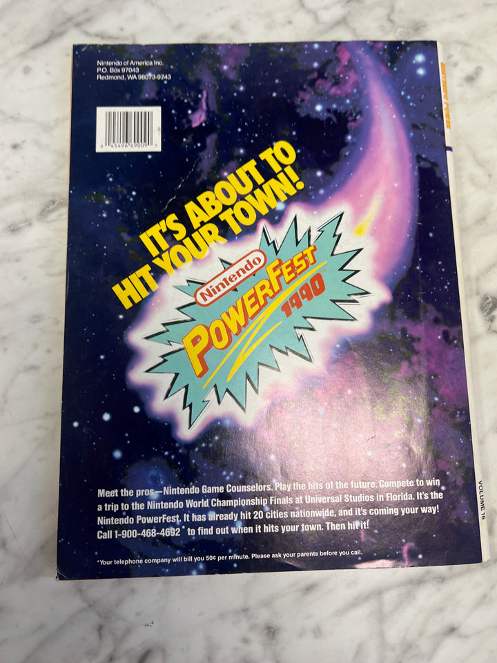 Nintendo Power Volume 16 Maniac Mansion w/ Poster  NP82025