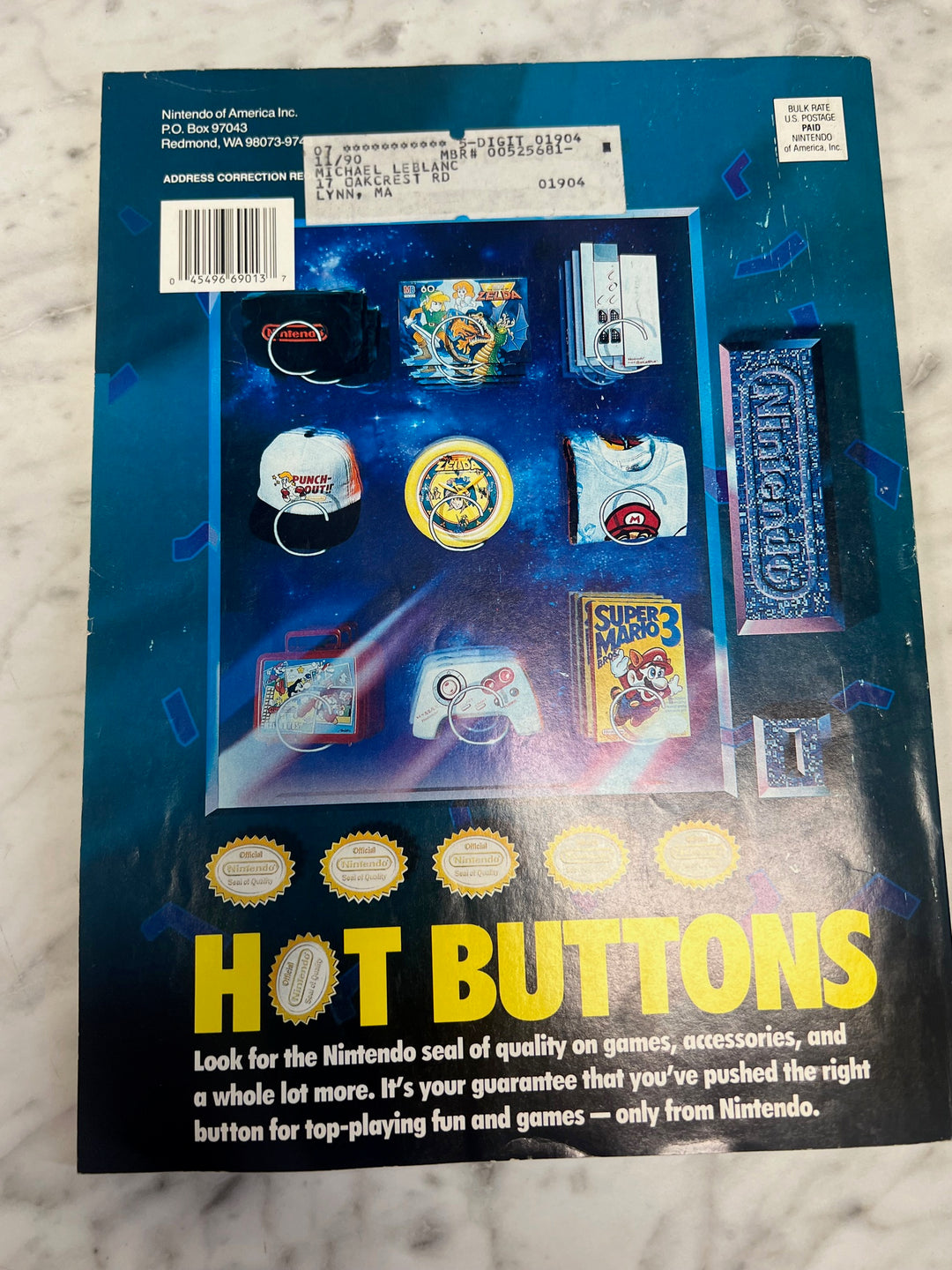 Nintendo Power Volume 20 Mega Man III w/ Poster  NP82025