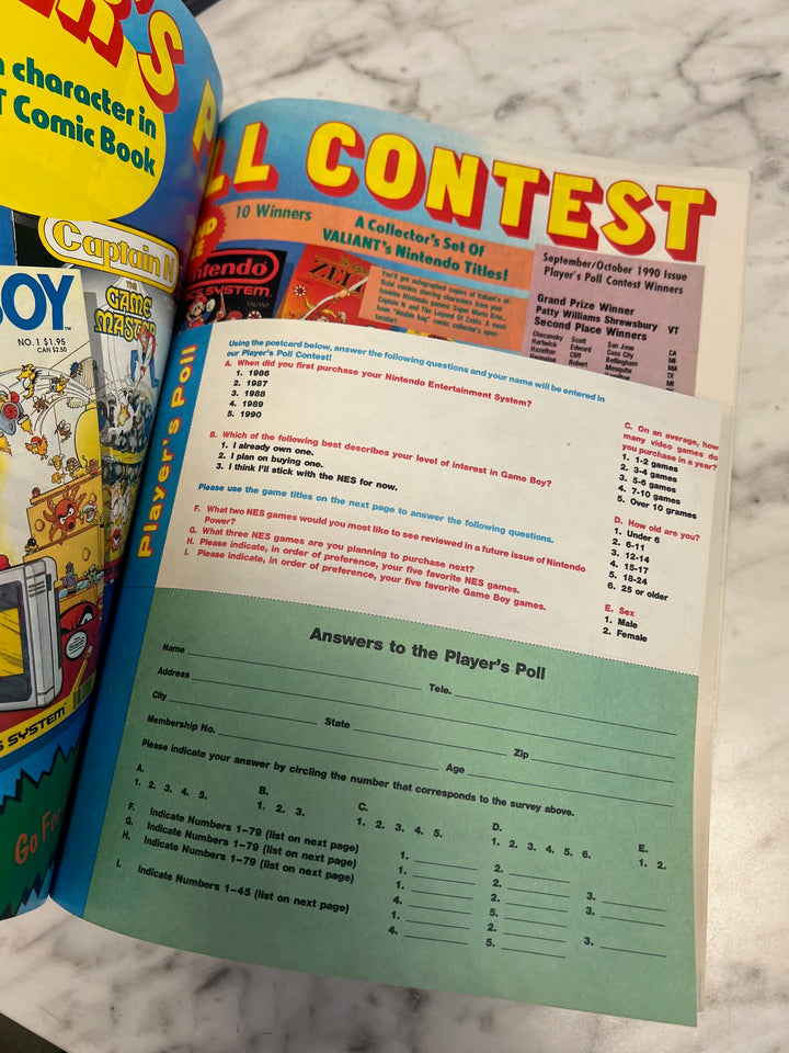 Nintendo Power Volume 20 Mega Man III w/ Poster  NP82025