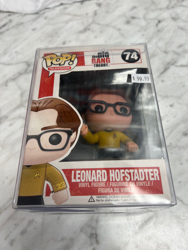 The Big Bang Theory Leonard Hofstafer Funko Pop 74