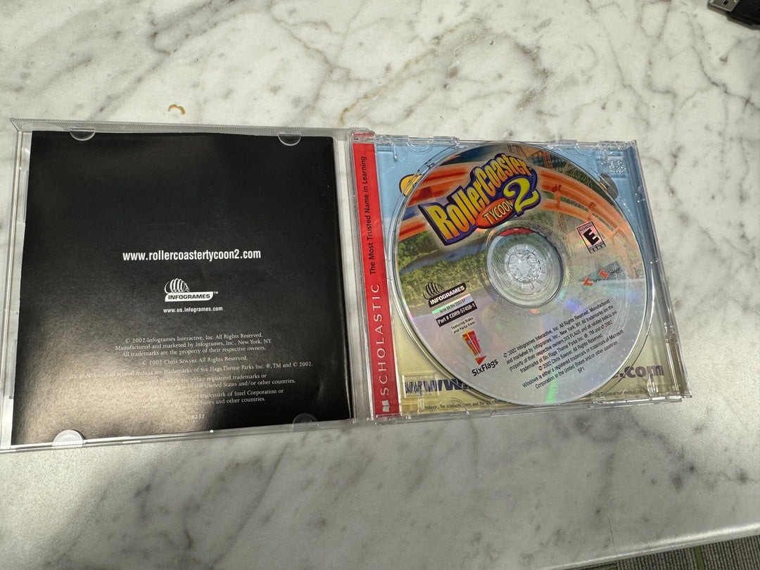 Roller Coaster Tycoon 2 PC Game 2004 Disc Only