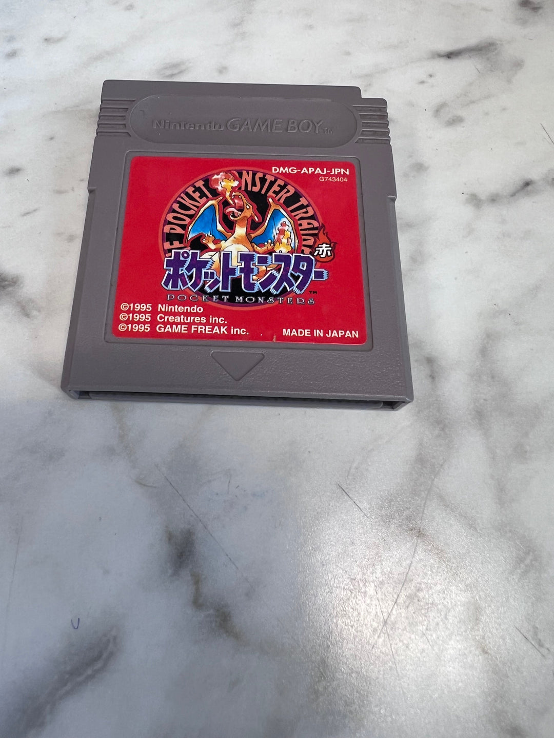 Pocket Monster (Pokémon) Red GB (JP) NI12325