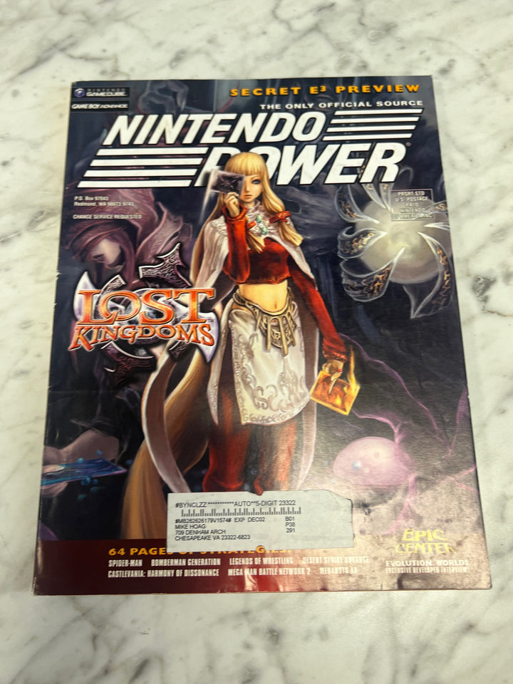 Nintendo Power Volume 157 Lost Kingdoms NO POSTER NP82025