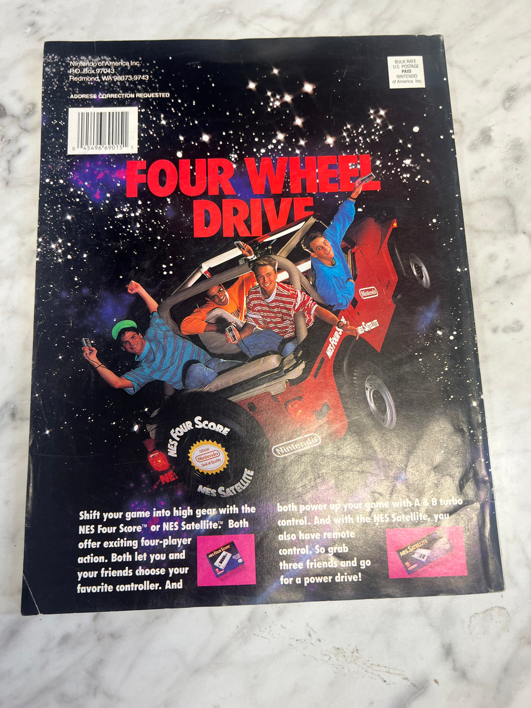 Used Nintendo Power #22 with Poster NP52925