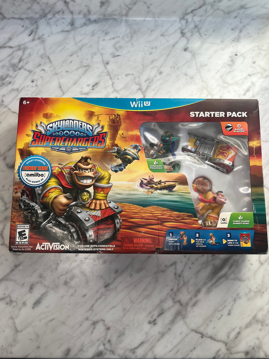 Skylanders Superchargers Starter Pack Nintendo Wii U Donkey Kong Amiibo  A11524